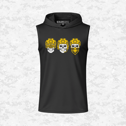 Shadow Discipline: Sight, Sound, Speech | DRIFIT Sleeveless, Tank, Sleeveless Hoodie
