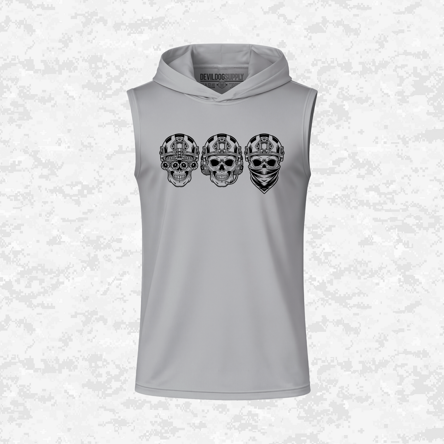 Shadow Discipline: Sight, Sound, Speech | DRIFIT Sleeveless, Tank, Sleeveless Hoodie