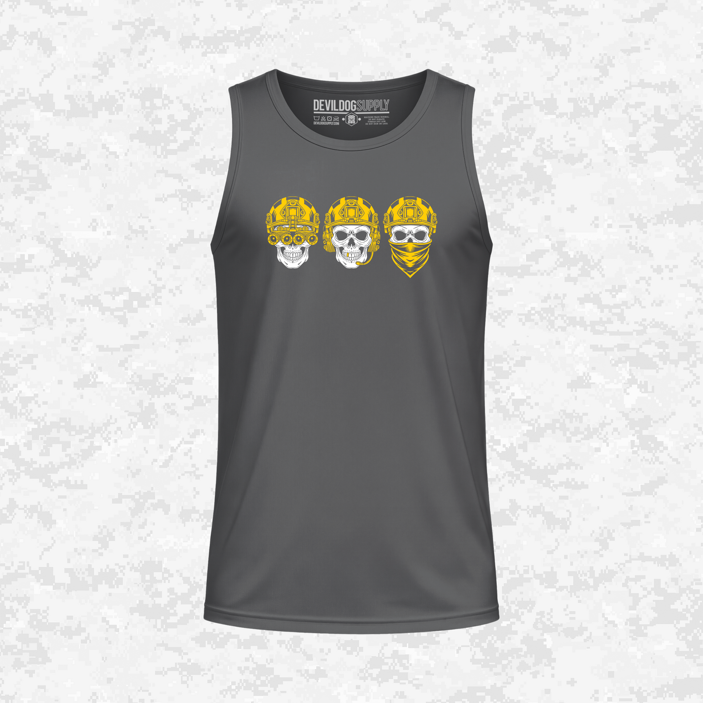 Shadow Discipline: Sight, Sound, Speech | DRIFIT Sleeveless, Tank, Sleeveless Hoodie