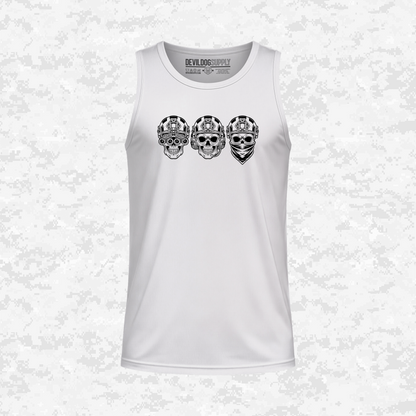 Shadow Discipline: Sight, Sound, Speech | DRIFIT Sleeveless, Tank, Sleeveless Hoodie