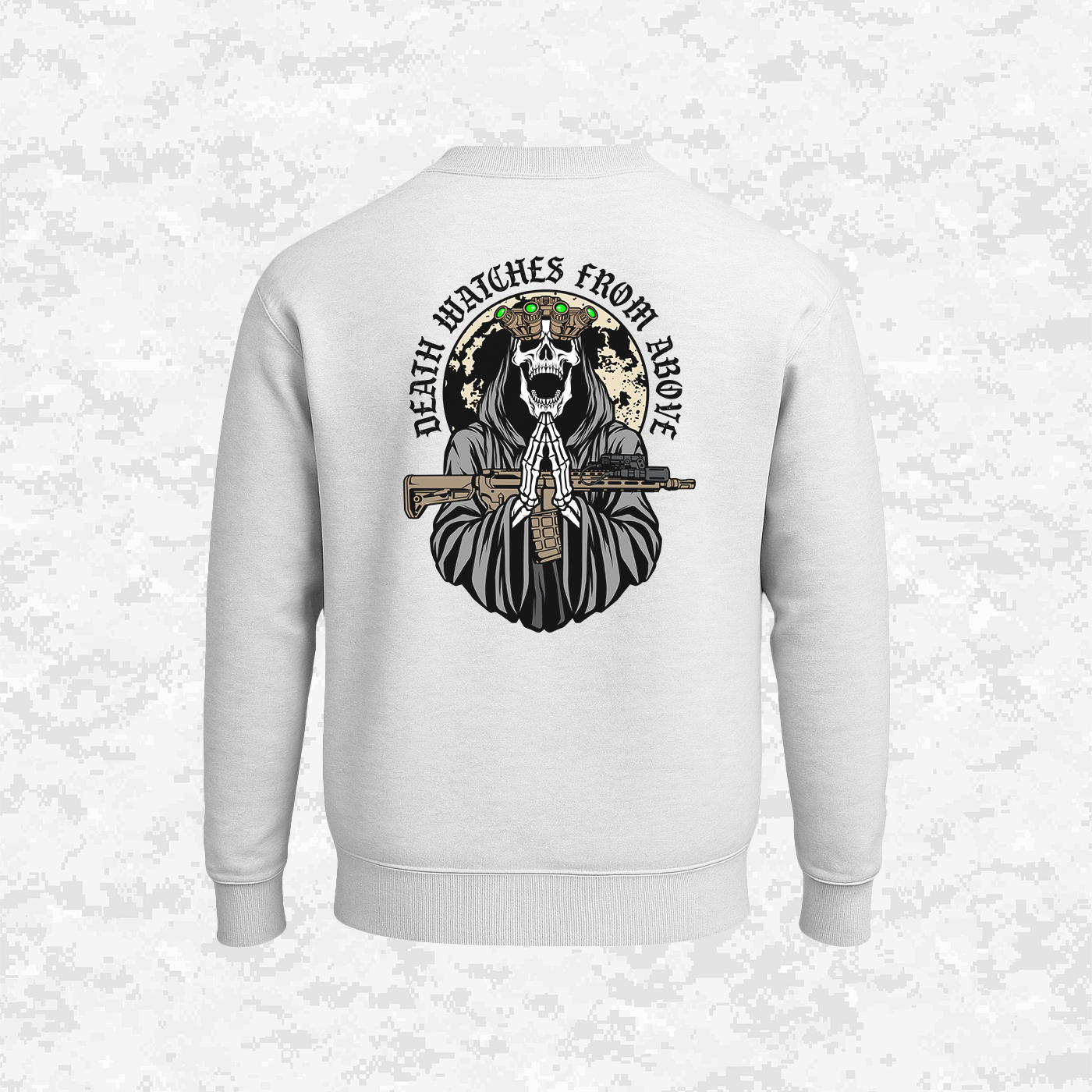 Death Watches From Above | Global Overwatch | Sweatshirt