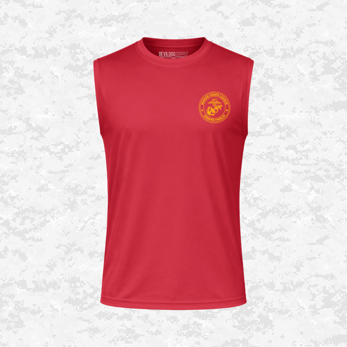 Marine Corps League | General A.A. Vandegrift Detachment #68 | DRIFIT Sleeveless, Tank, Sleeveless Hoodie