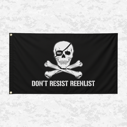 Dont Resist Reenlist | 3x5 ft Flag