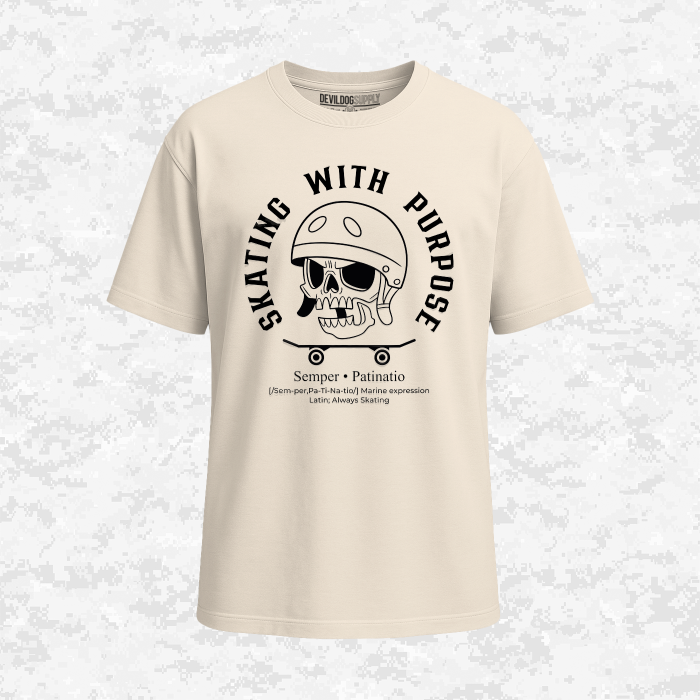 Skating With Purpose | Oversized T-shirt