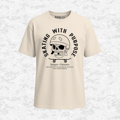 Skating With Purpose | Oversized T-shirt