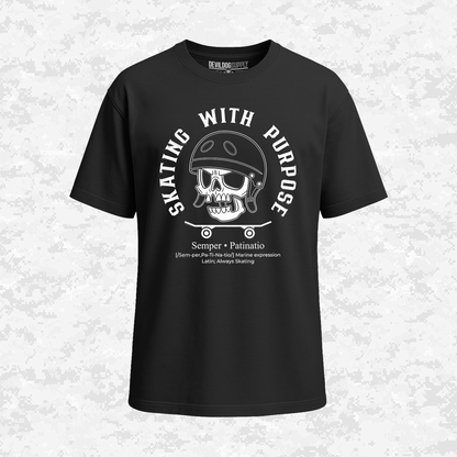 Skating With Purpose | Oversized T-shirt