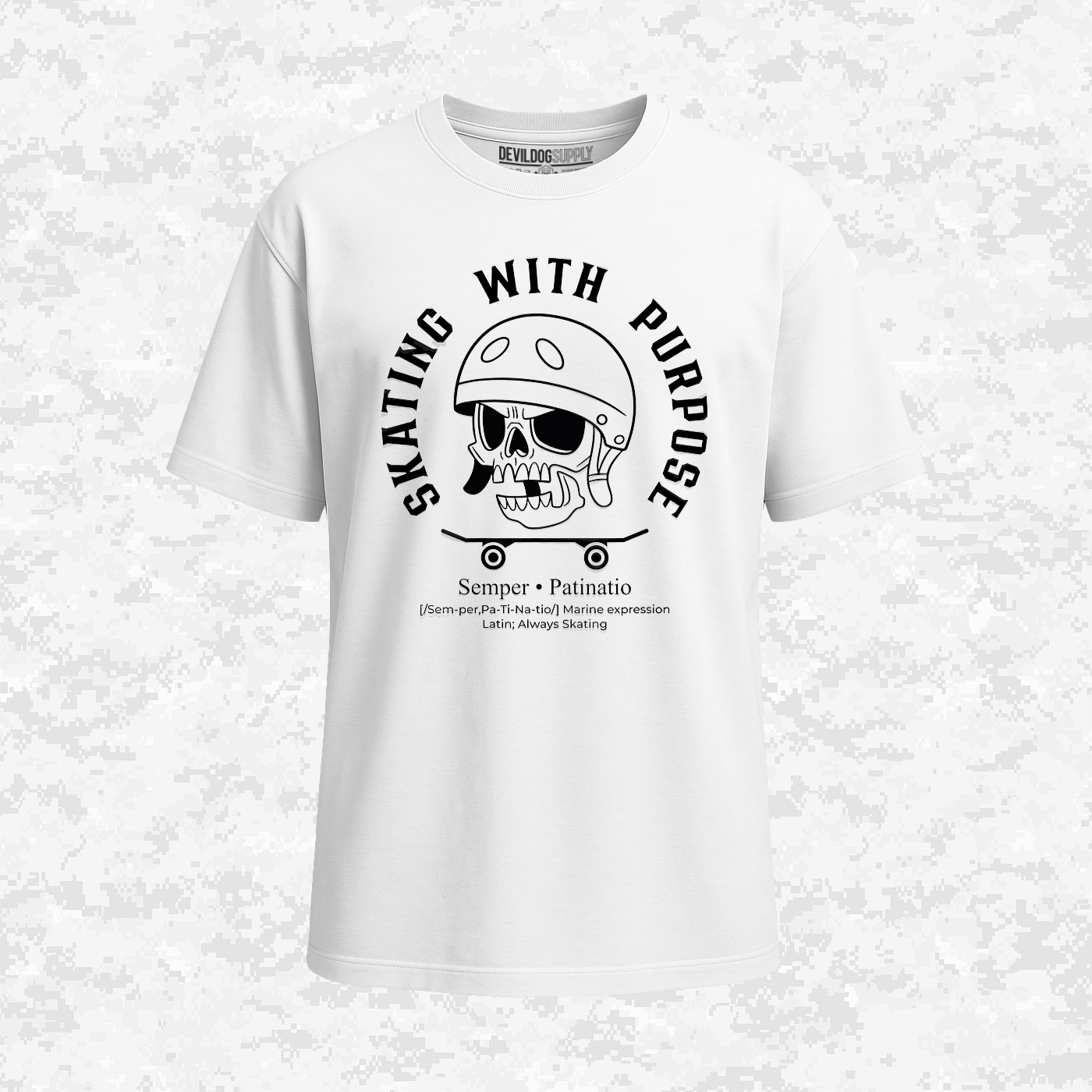 Skating With Purpose | Oversized T-shirt