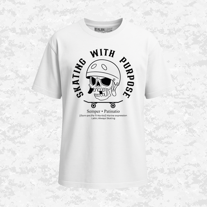 Skating With Purpose | Oversized T-shirt