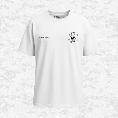 Skating With Purpose | (Marpat Desert) | Oversize T-shirt