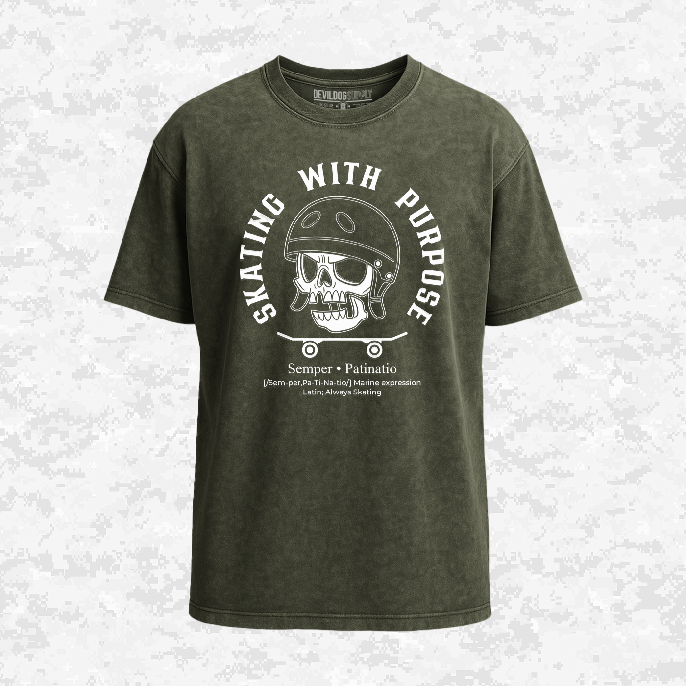 Skating With Purpose | Oversized T-shirt