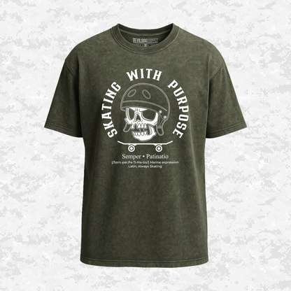 Skating With Purpose | Oversized T-shirt