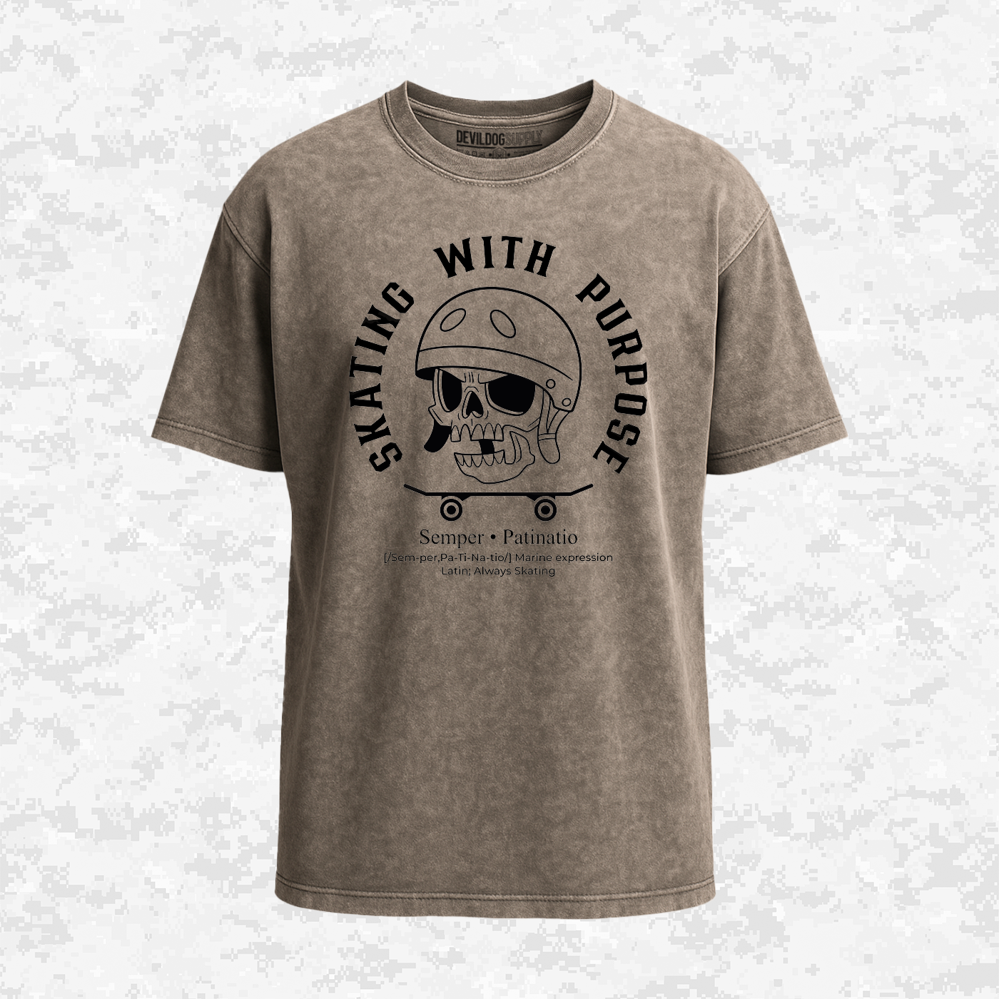 Skating With Purpose | Oversized T-shirt
