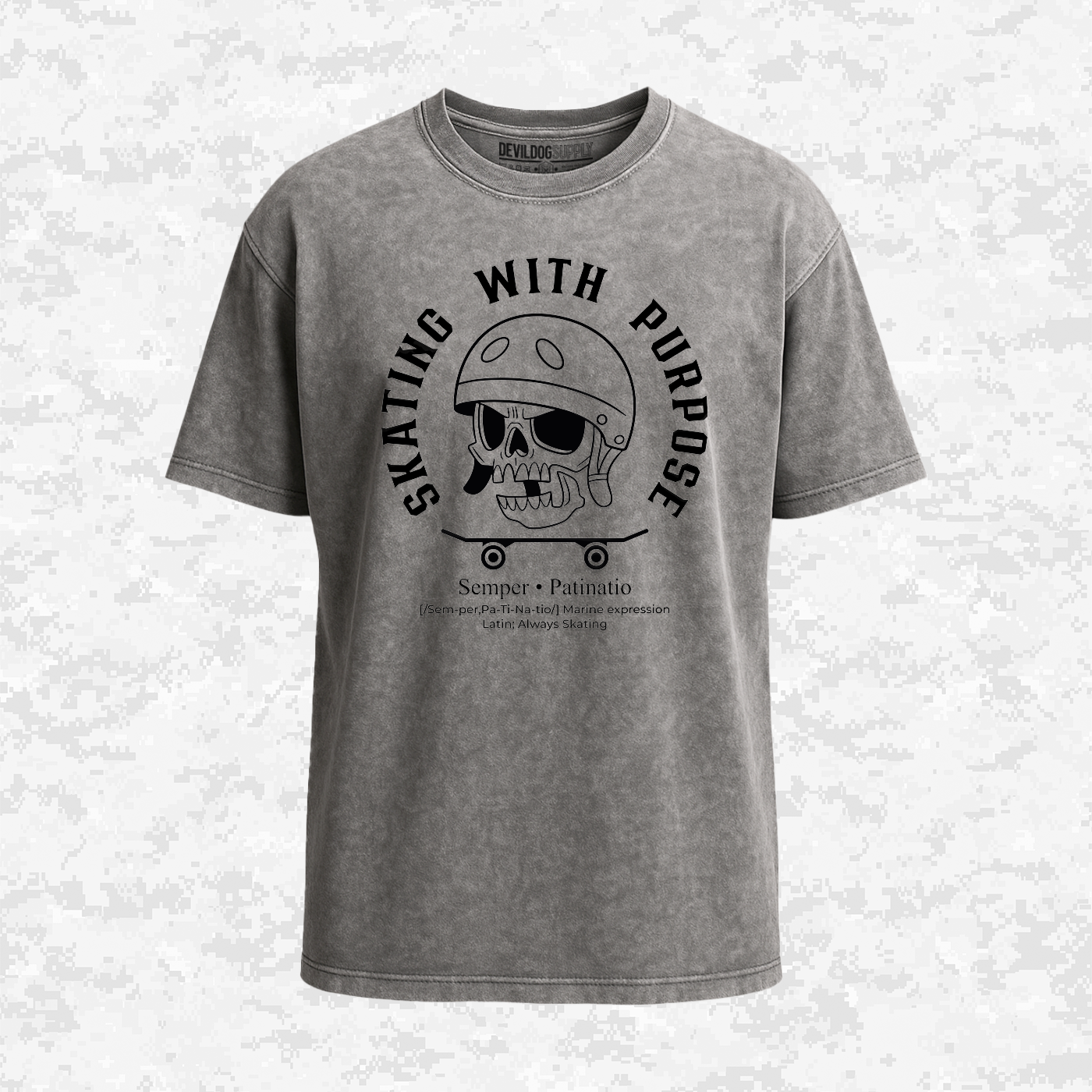 Skating With Purpose | Oversized T-shirt