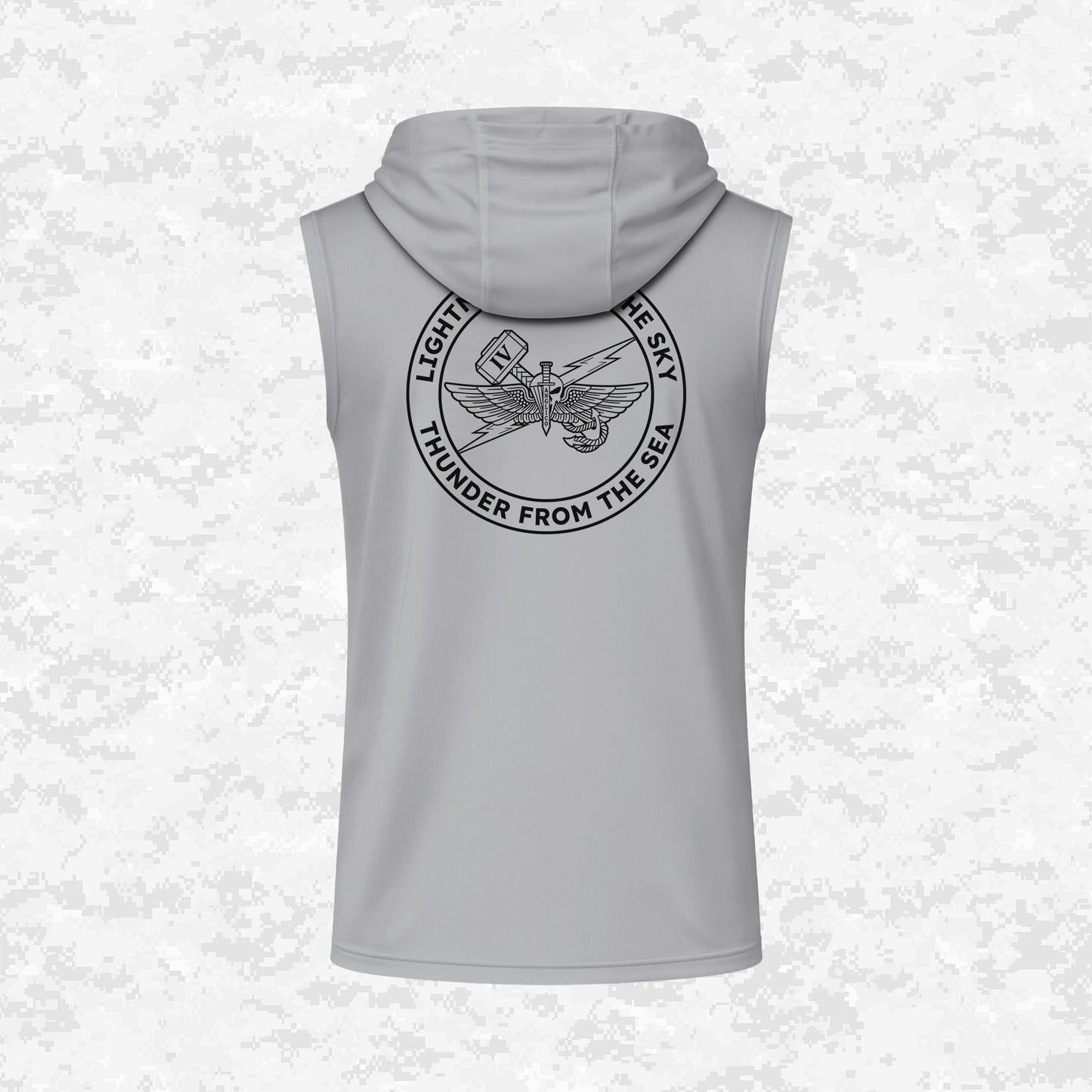 4th ANGLICO | Lightning From The Sky, Thunder From The Sea | DRIFIT Sleeveless, Tank, Sleeveless Hoodie