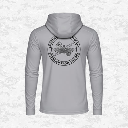 6th ANGLICO | Lightning From The Sky, Thunder From The Sea | DRIFIT Long sleeve, Hoodie