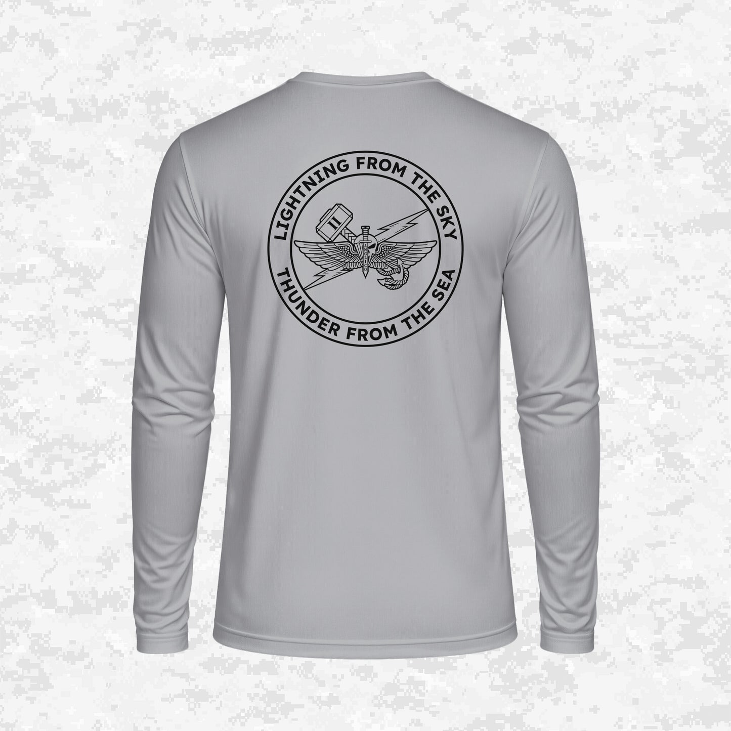 2nd ANGLICO | Lightning From The Sky, Thunder From The Sea | DRIFIT Long sleeve, Hoodie