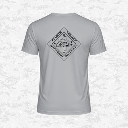 4th Assault Amphibian Battalion "4th Tracks" DRIFIT Shirt