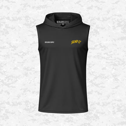 Send It | You Don’t Quit | DRIFIT Sleeveless, Tank, Sleeveless Hoodie