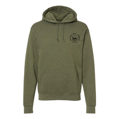 Skating With Purpose - Marine in Skate (marpat desert) Hoodie