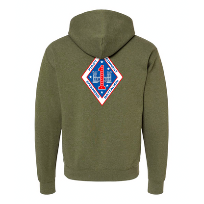 1st Combat Engineer Battalion Unit ¨The Super Breed¨ Hoodie