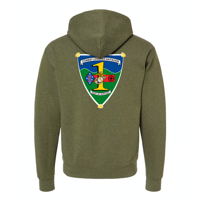 Combat Logistics Battalion 1 Unit “ First in Support” Hoodie