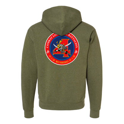 Combat Logistics Battalion 4 Unit ¨Bushido¨ Hoodie #2