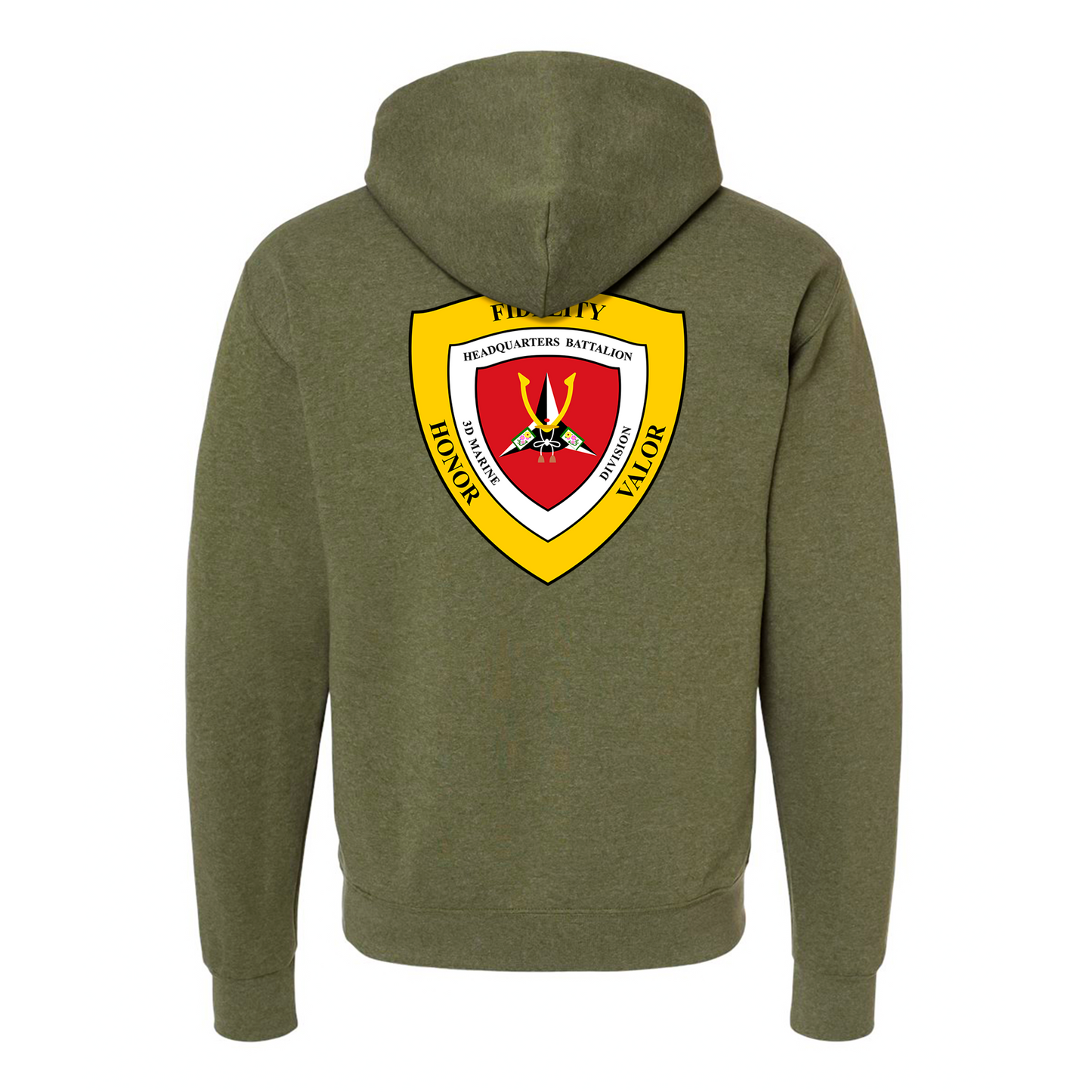 Headquarters Battalion 3rd Marine Division Unit ¨Samurai¨ Hoddie