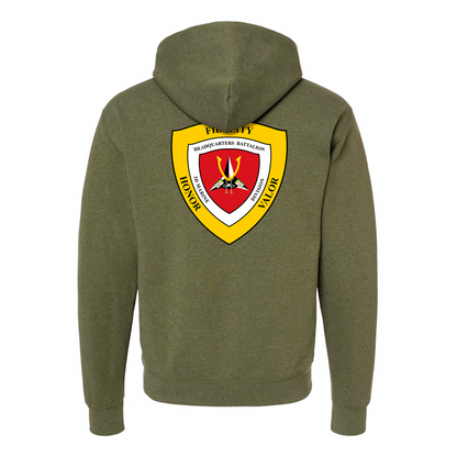 Headquarters Battalion 3rd Marine Division Unit ¨Samurai¨ Hoodie