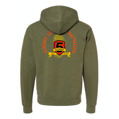 Combat Logistics Battalion 5 Unit ¨We Bring In To The Fight¨ Hoodie