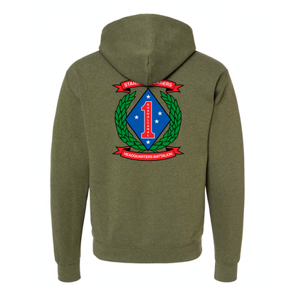 Headquarters Battalion 1st Marine Division ¨Standard Bearers¨ Hoodie