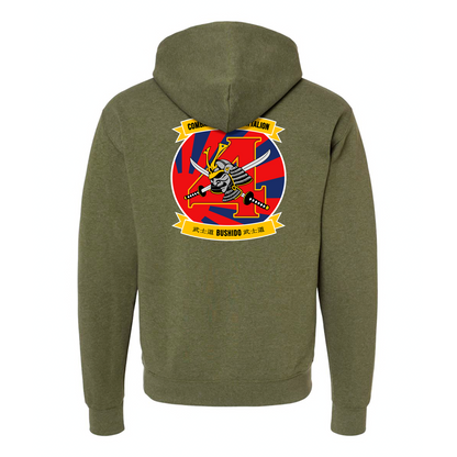 Combat Logistics Battalion 4 Unit ¨Bushido¨ Hoodie #3