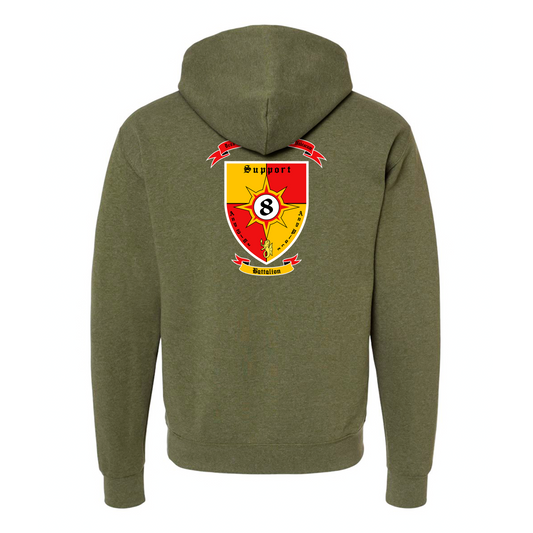 Combat Logistics Battalion 8 Unit ¨Anytime, Anyplace¨ | Hoodie