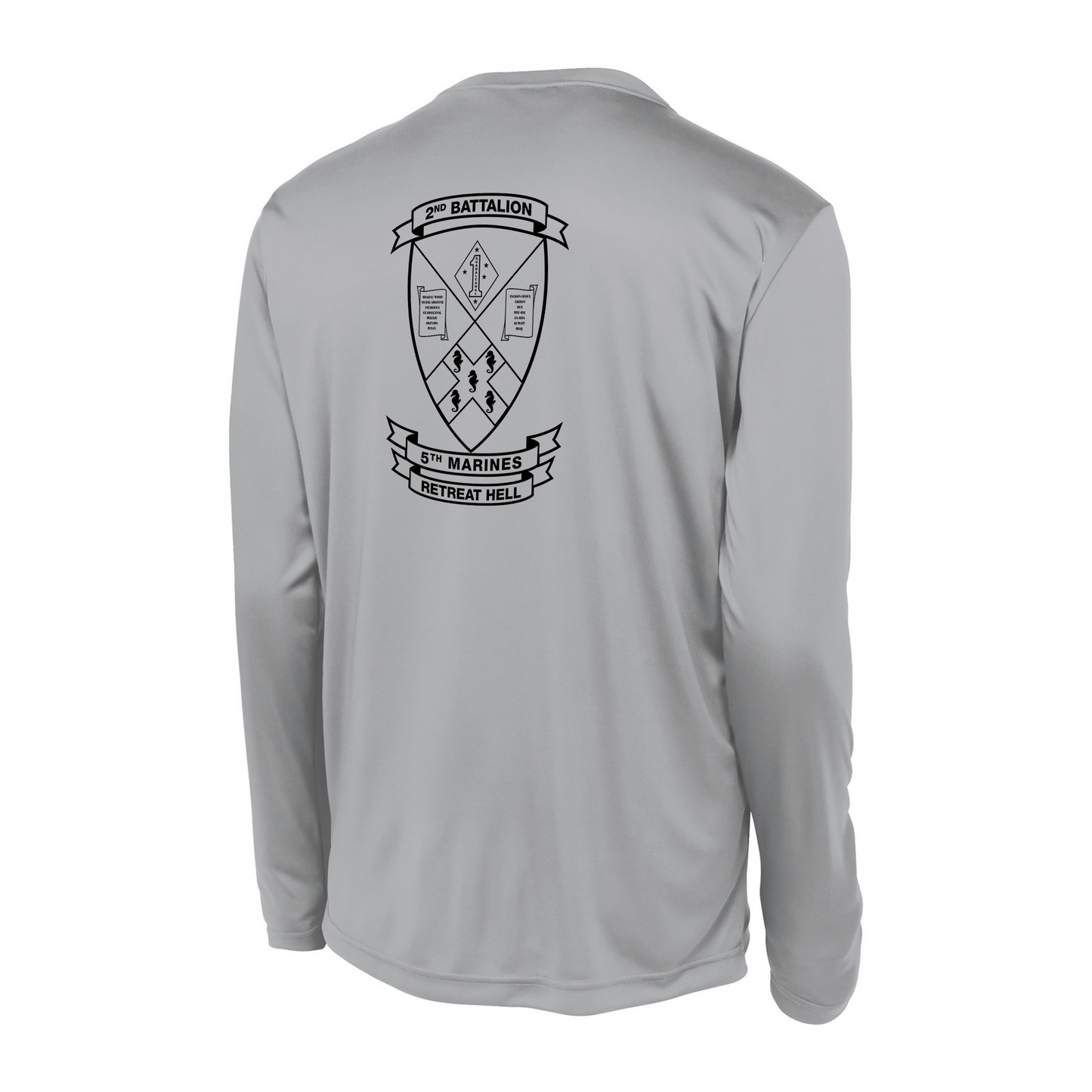 2nd Battalion 5th Marines Unit "Marauders" DRIFIT Long sleeve, Hoodie