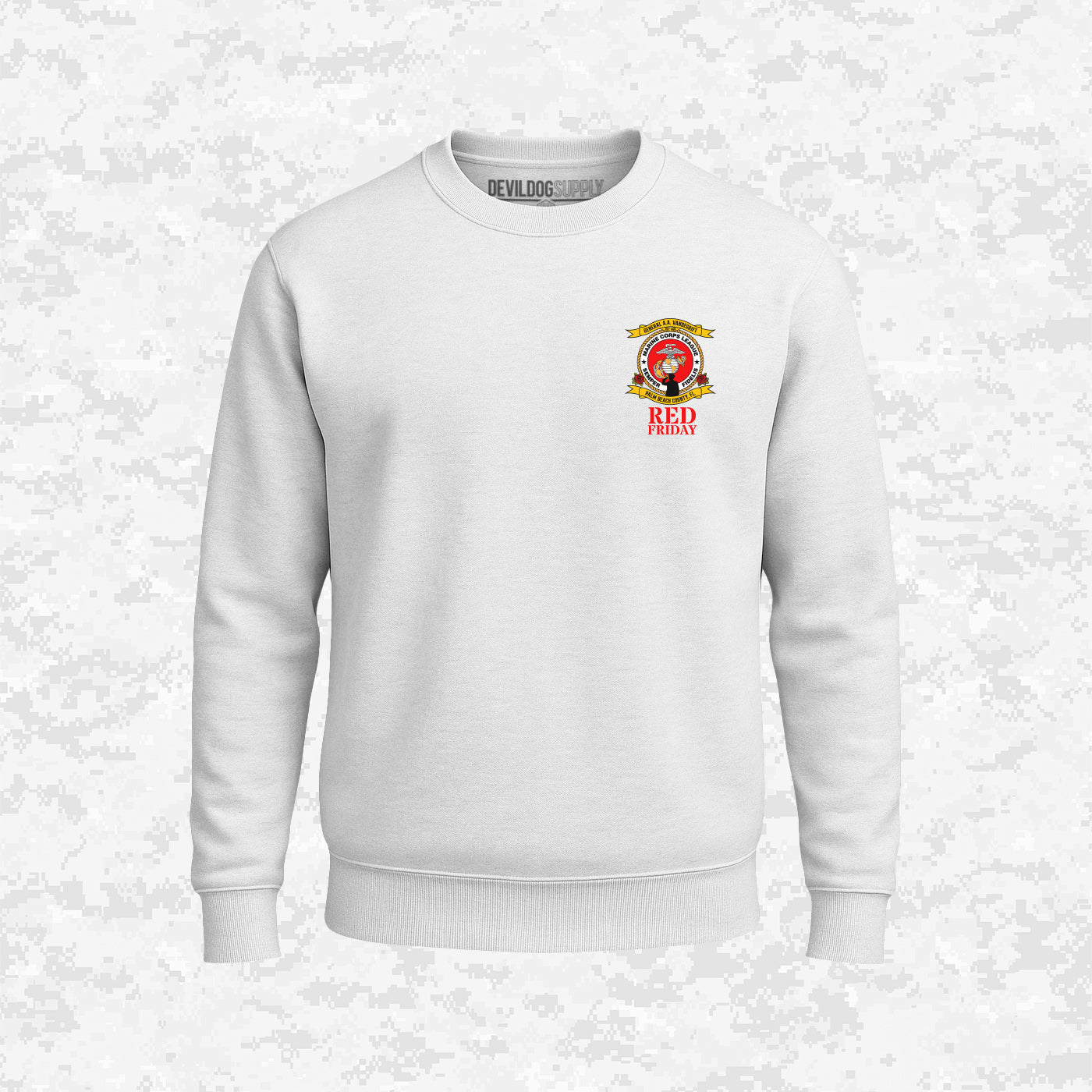 RED FRIDAY | DET. #68 GENERAL A.A. VANDEGRIFT | Sweatshirt
