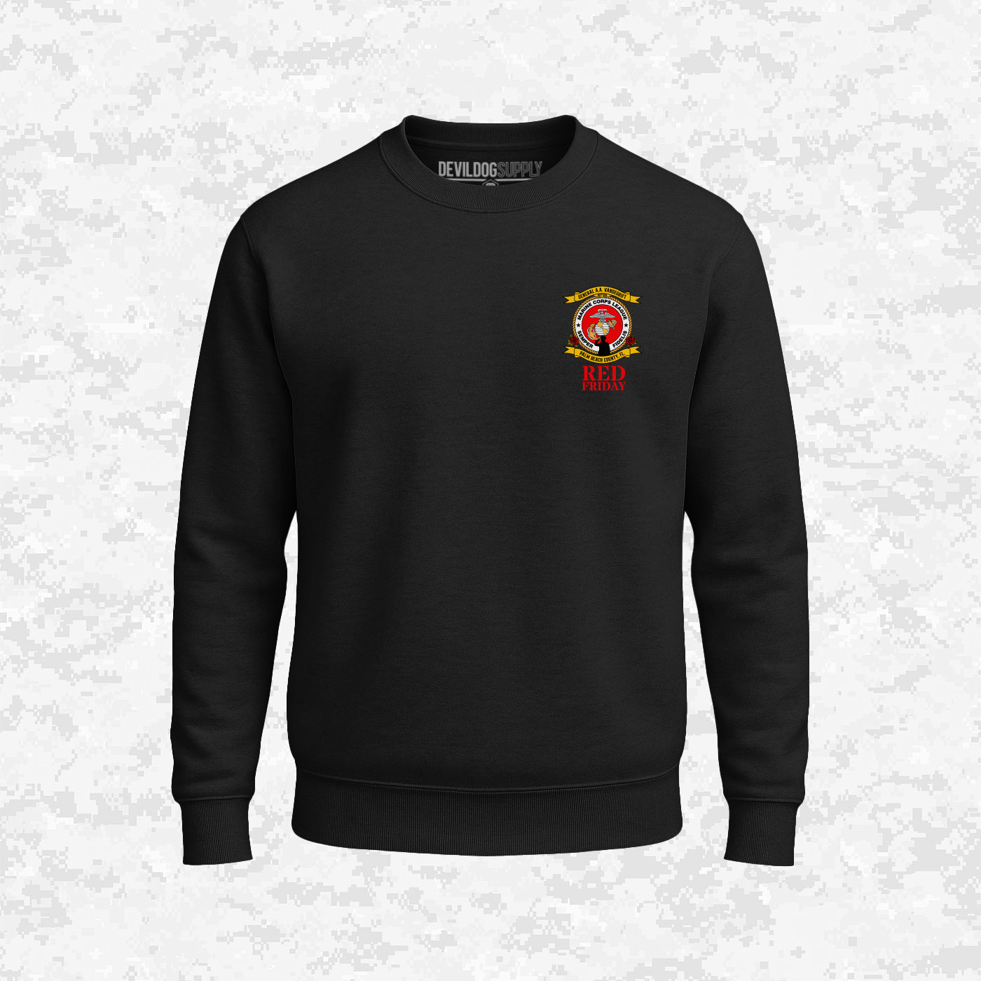 RED FRIDAY | DET. #68 GENERAL A.A. VANDEGRIFT | Sweatshirt
