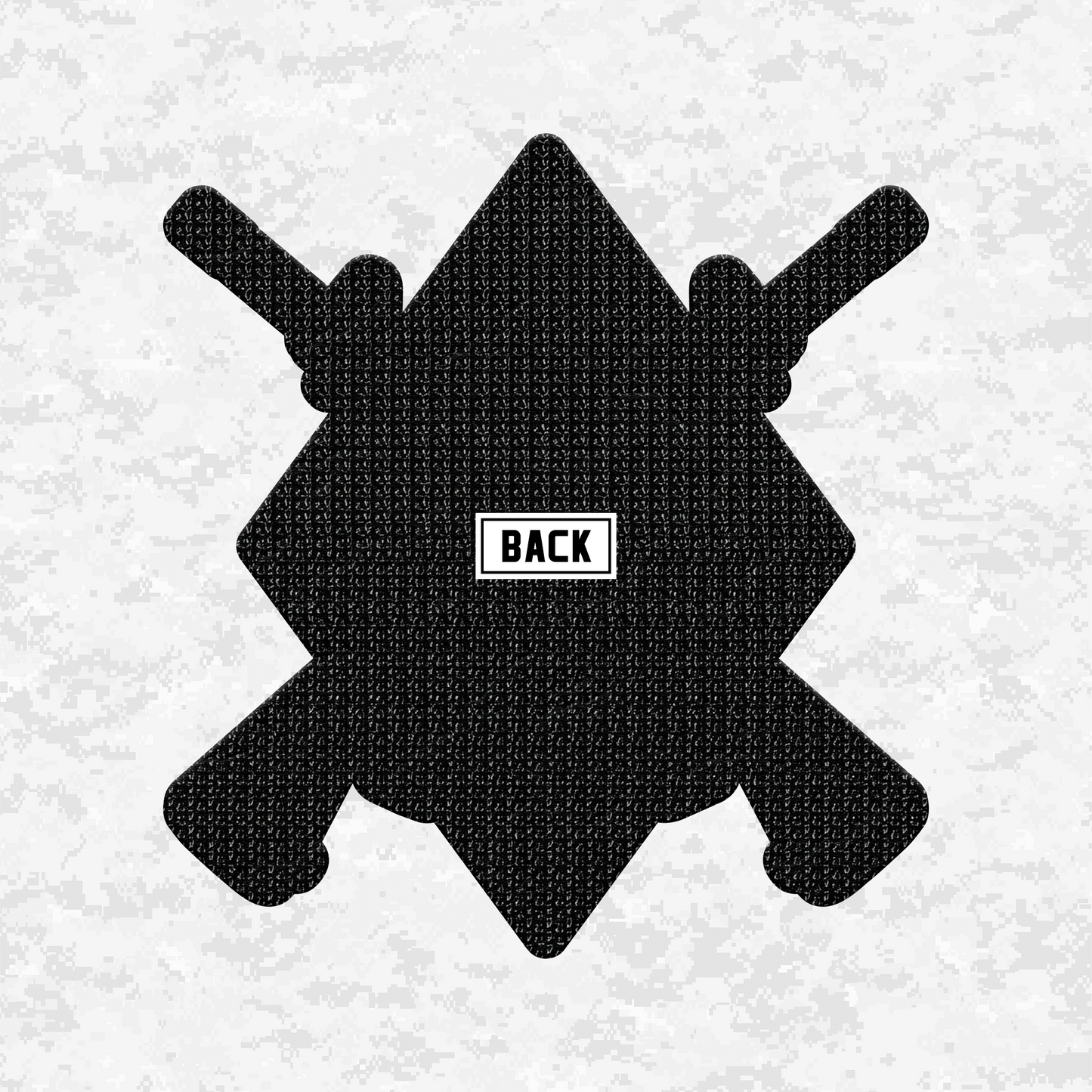 Tactical Skull Halloween Edition | Leather Patch | Velcro Backed