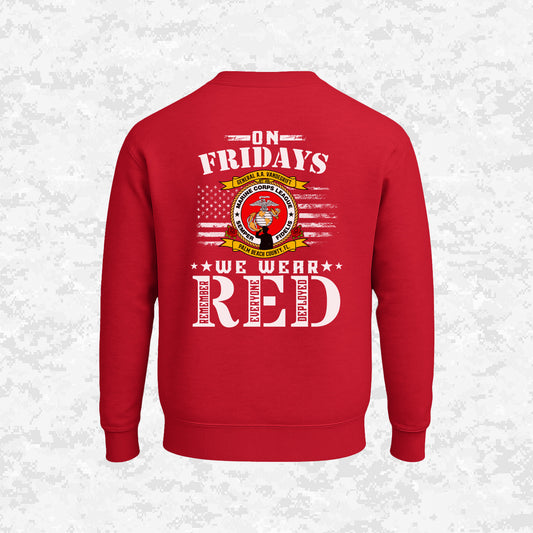 RED FRIDAY | DET. #68 GENERAL A.A. VANDEGRIFT | Sweatshirt