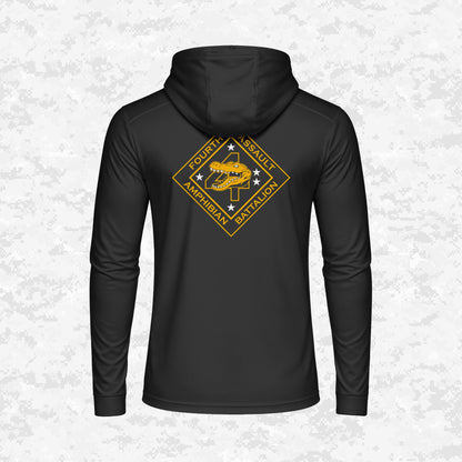 4th Assault Amphibian Battalion "4th Tracks" DRIFIT Long sleeve, Hoodie