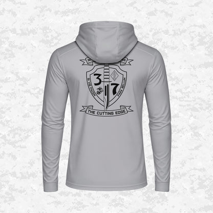 3rd Battalion 7th Marines Unit "The Cutting Edge" DRIFIT Long sleeve, Hoodie