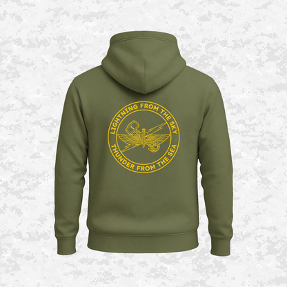 1st ANGLICO | Lightning From The Sky, Thunder From The Sea | Hoodie