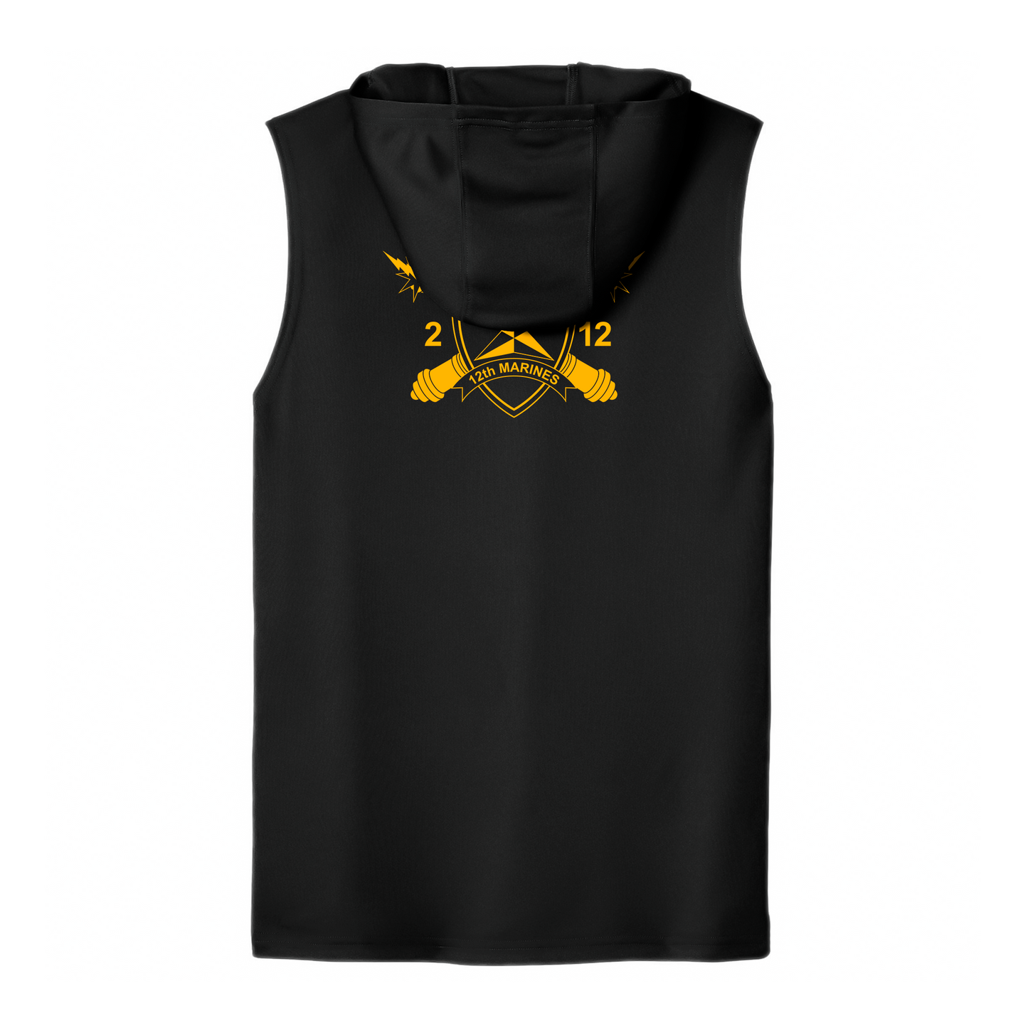 2nd Battalion 12th Marines Unit "The Thundering Guns of Death" DRIFIT Sleeveless, Tank, Sleeveless Hoodie