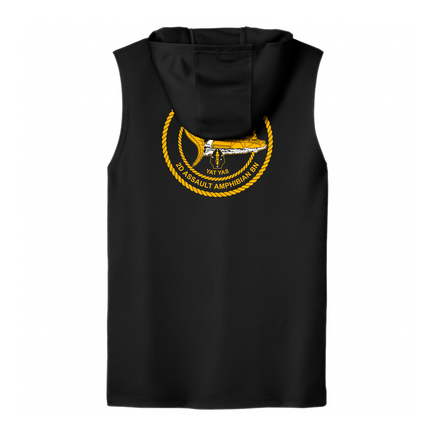 2nd Assault Amphibian Battalion "The First Wave" DRIFIT Sleeveless, Tank, Sleeveless Hoodie