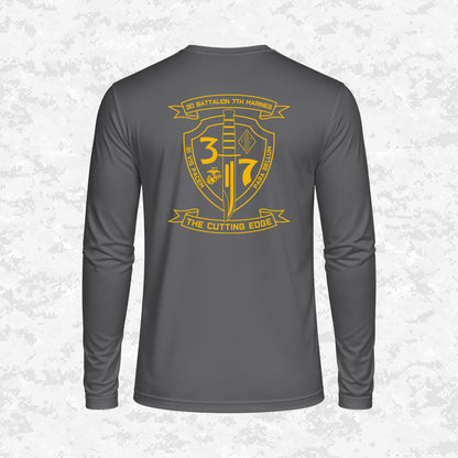 3rd Battalion 7th Marines Unit "The Cutting Edge" DRIFIT Long sleeve, Hoodie