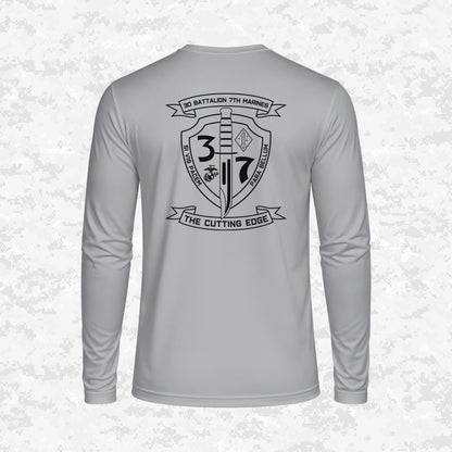 3rd Battalion 7th Marines Unit "The Cutting Edge" DRIFIT Long sleeve, Hoodie