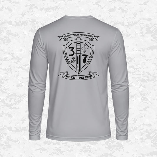 3rd Battalion 7th Marines Unit "The Cutting Edge" DRIFIT Long sleeve, Hoodie