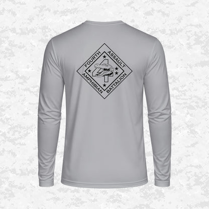 4th Assault Amphibian Battalion "4th Tracks" DRIFIT Long sleeve, Hoodie