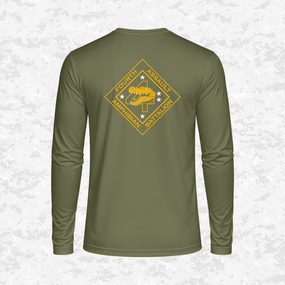 4th Assault Amphibian Battalion "4th Tracks" DRIFIT Long sleeve, Hoodie