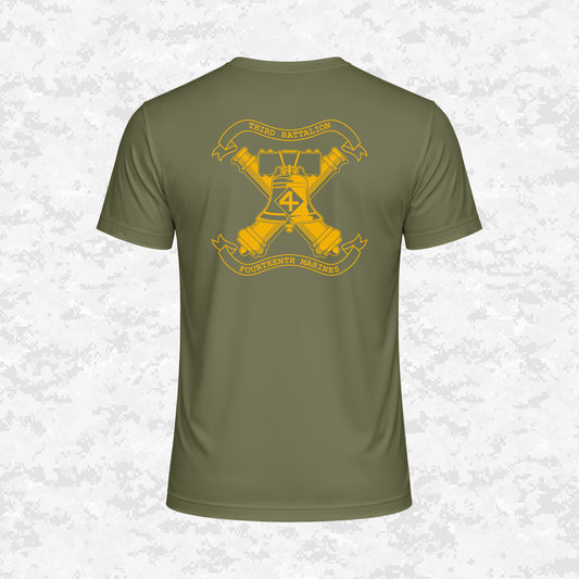 3rd Battalion 14th Marines Unit "Liberty" #2 DRIFIT Shirt