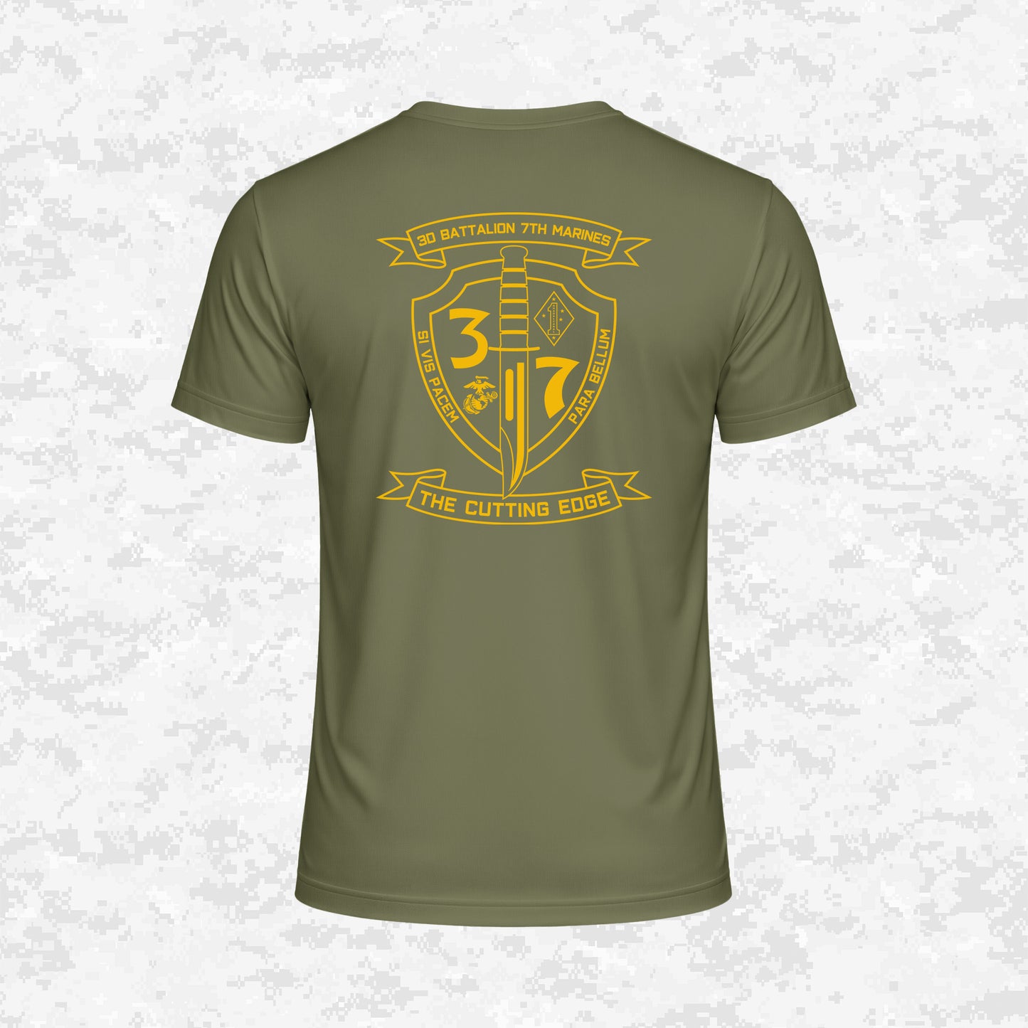 3rd Battalion 7th Marines Unit "The Cutting Edge" DRIFIT Shirt