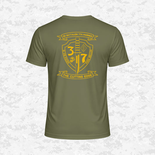 3rd Battalion 7th Marines Unit "The Cutting Edge" DRIFIT Shirt